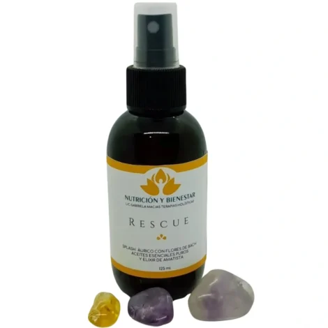 RESCUE REMEDY-Para cuadros agudos,shock ,traumas.